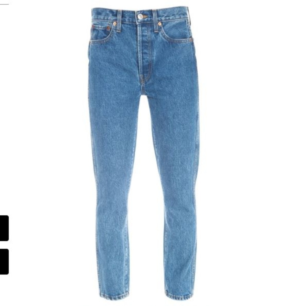 RE/DONE Originals Double Needle Crop Jean